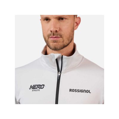 4. ROSSIGNOL Herren Hero Mid Layer Stretch-Sweatshirt, Grau