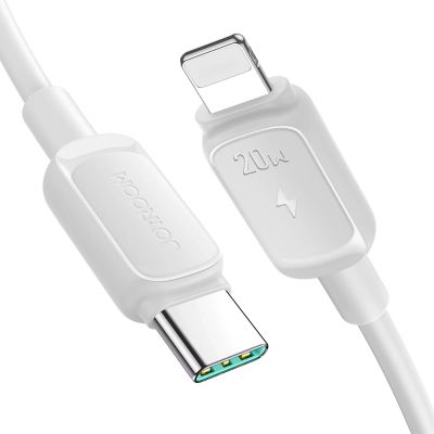 Joyroom Multi-Color Series A14 USB-C / Lightning 30W Kabel 1,2 m - weiß