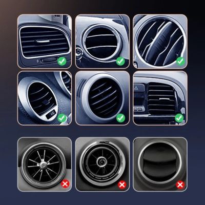 5. Ugreen magnetischer Autohalter für das Lüftungsgitter, silber (LP290)