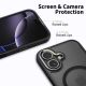 3. Tech-Protect MagEdge MagSafe Case für iPhone 17 - Mattschwarz