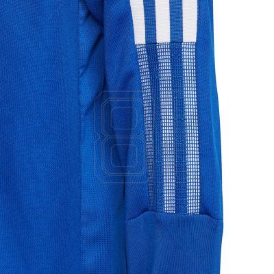10. Adidas Tiro 21 Training Top Youth Jr Sweatshirt GM7322