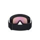 4. POC Fovea Mid Skibrille Schwarz Kat.2