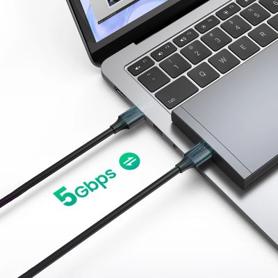 6. Ugreen US128 90576 USB-A 3.0 / USB-A 3.0 5Gb/s Kabel 3m – Schwarz