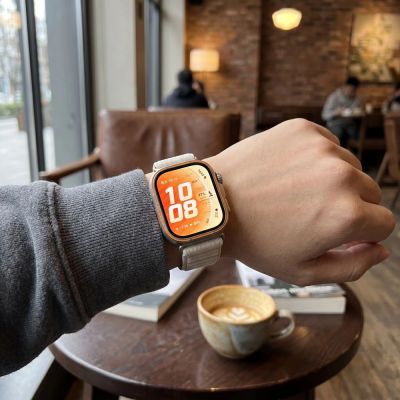 3. Tech-Protect Nylon Pro Armband für Huawei Watch Fit 3 / 4 / 4 Pro / 5 / 5 Pro - Beige