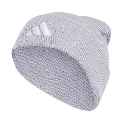 5. adidas New Logo Beanie Cuff Gray JX5746