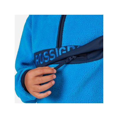 5. ROSSIGNOL JR ALLTRACK ANORAK FLEECE Kinder-Sweatshirt blau