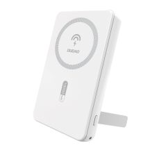 Dudao K14S+ 10000mAh 22,5W Magnetische Powerbank USB-A + USB-C kompatibel mit MagSafe und Ständer – Weiß