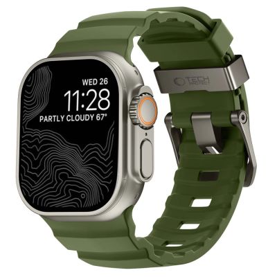 Tech-Protect Motion Armband für Apple Watch 44 / 45 / 46 / 49 mm – Grün
