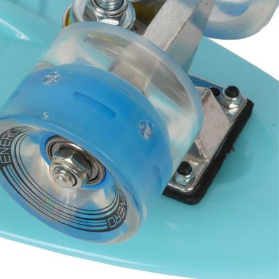 7. Plastik-Skateboard 22" Led Enero blau 1007366