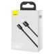 5. Baseus Superior USB - USB Typ C Datenschnellladekabel 66 W (11 V / 6 A) Huawei SuperCharge SCP 1 m schwarz (CATYS-01)