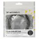 3. Wozinsky AUX-Kabel, abgewinkelt (Stecker-Stecker), Mini-Klinkenstecker, 1,5 m, Schwarz
