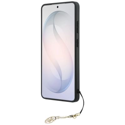 4. Guess 4G Classic Logo Charm MagSafe Hülle für Samsung Galaxy S26 Ultra – Braun