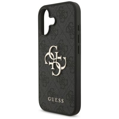 6. Guess 4G Big Logo Case für iPhone 17 - Schwarz