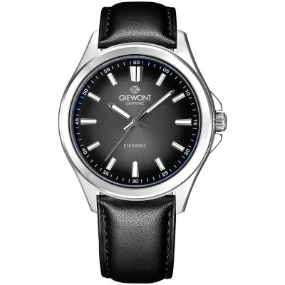 Giewont Elegance Saphirschwarze Herrenuhr GW5160-A2