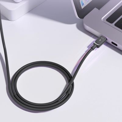 6. Joyroom Multi-Color Serie A14 USB-C / USB-C 60W Kabel 1,2 m - Schwarz