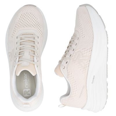 3. Beige Damen-Plateau-Sneaker Rieker W4101-60