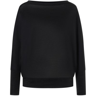 2. Damen-Langarmshirt SUPER.NATURAL W KULA TOP schwarz