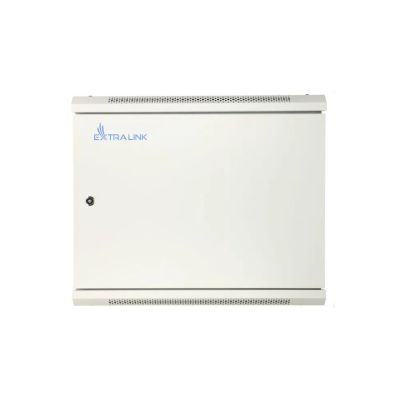 Extralink - Hängeschrank 19" 9U 600mm graues Blech