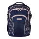 4. Herlitz Ultimate Blossom Schulrucksack, beige, marineblau, Polyester