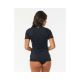 3. Lycra RIP CURL Classic Surf SS UPF Rashguard schwarz