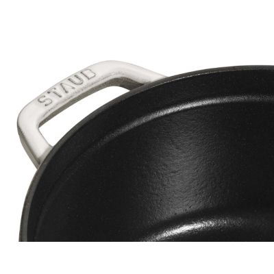Runder gusseiserner Topf STAUB 40501-413-0 – Weiße Trüffel 5,2 l