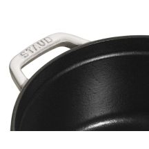 Runder gusseiserner Topf STAUB 40501-413-0 – Weiße Trüffel 5,2 l