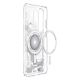 4. Spigen Ultra Hybrid Mag MagSafe Hülle für Samsung Galaxy S26 Ultra Zero One – Transparent und Weiß