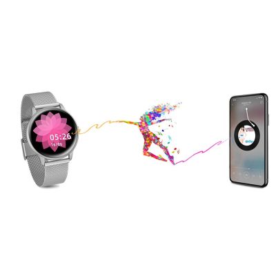 13. Damen-Smartwatch G. Rossi SW015-3 Silber