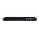 CyberPower PDU81005 Stromverteilungseinheit PDU 1U Schwarz 8 Netzwerkbuchse(n)