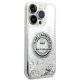4. Karl Lagerfeld KLHCP14XLCRSGRS iPhone 14 Pro Max 6,7" Silber / Silber Hardcase Liquid Glitter RSG