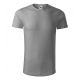 3. Malfini Origin (GOTS) T-Shirt M MLI-17125 grau