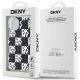 8. DKNY IML Checkered Mono Pattern Hülle für iPhone 15 Plus / 14 Plus – Schwarz