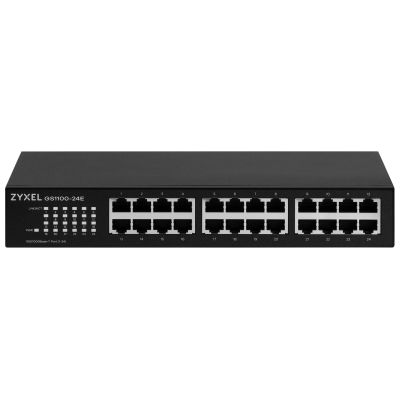 4. Zyxel GS1100-24E 24p Unmanaged Gigabit Switch