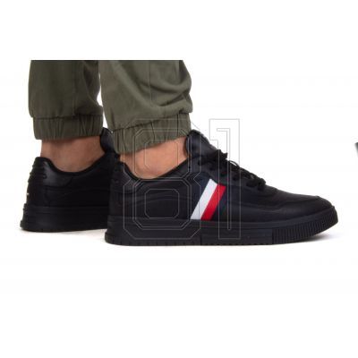 7. Tommy Hilfiger Supercup Leather Stripes M shoes FM0FM048240GQ