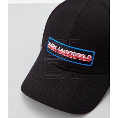 2. Karl Lagerfeld K/Futuristische Logo-Kappe 225W3417