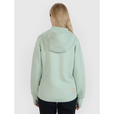 7. Damen-Kapuzensweatshirt mit Reißverschluss 4F 4FWSS25TSWSF1561-47S