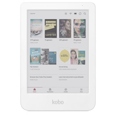 Kobo Clara Color 6" E-Ink Kaleido 3 E-Book-Reader 16 GB WLAN Weiß