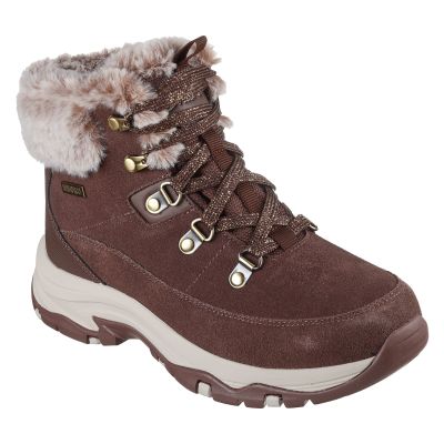Skechers Damen-Winterstiefel, wasserdicht TREGO-SNOW WORRIES 167882 CHOC