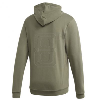 2. Adidas Brilliant Basics Hooded M GD3846 Sweatshirt