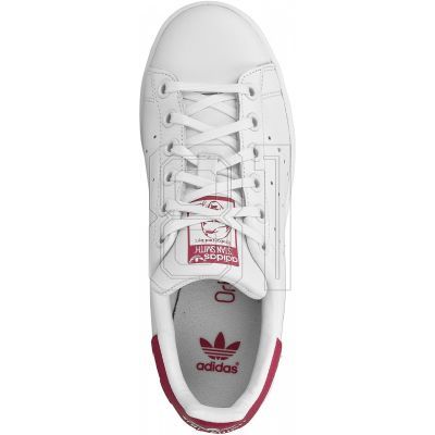 adidas ORIGINALS Stan Smith Junior Schuhe in weiß und rosa