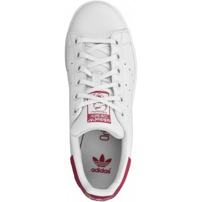 adidas ORIGINALS Stan Smith Junior Schuhe in weiß und rosa