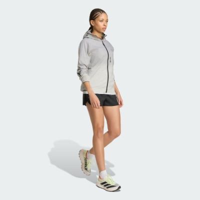 4. Damenjacke adidas TERREX Xperior CLIMA365 Light Windweave Jacket – Black/White, Größe: S