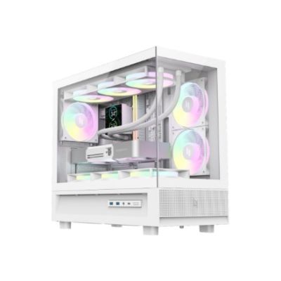 14. GameMax NEX C31 WH Computersicherheit & Halterungen Weiß