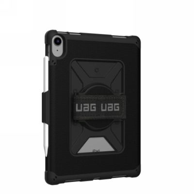 2. UAG Metropolis Hülle für iPad 10,9" 10. Generation mit Apple Pencil und Handballenhalter – Schwarz