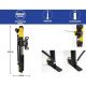 29. MINI-FAHRRADPUMPE MIT MANOMETER 2in1 ALU MICHELIN 8 bar (120 PSI)