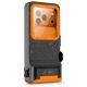 2. Tech-Protect IPX8 Pro wasserdichte Handyhülle – Orange und Schwarz