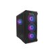 30. NATEC Genesis Irid 503 ARGB NPC-1559 Gehäuse (Micro-ATX, Mini-ITX; Schwarz)