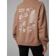 6. Lockerer Damen-Sweatshirt mit Kapuze 4F 4FRSS26TSWSF2836-83S