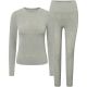 4. Damen-Thermounterwäsche Viking Base Layer Sigrid Set – Hellgrau
