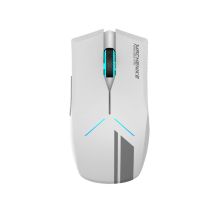 Machenike M721 Kabellose Gaming-Maus 10000 DPI mit RGB-Hintergrundbeleuchtung - Weiß